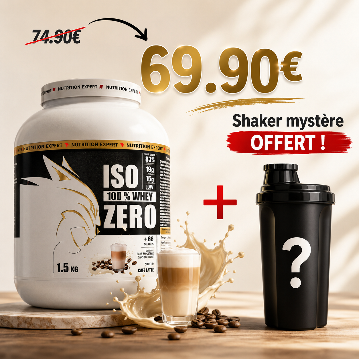 ISO ZERO 100% WHEY - ERIC FAVRE - Diét-éthique