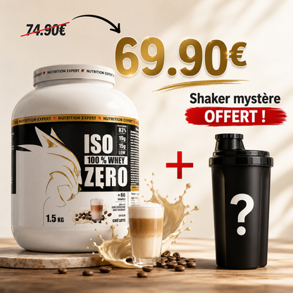 ISO ZERO 100% WHEY - ERIC FAVRE - Diét-éthique