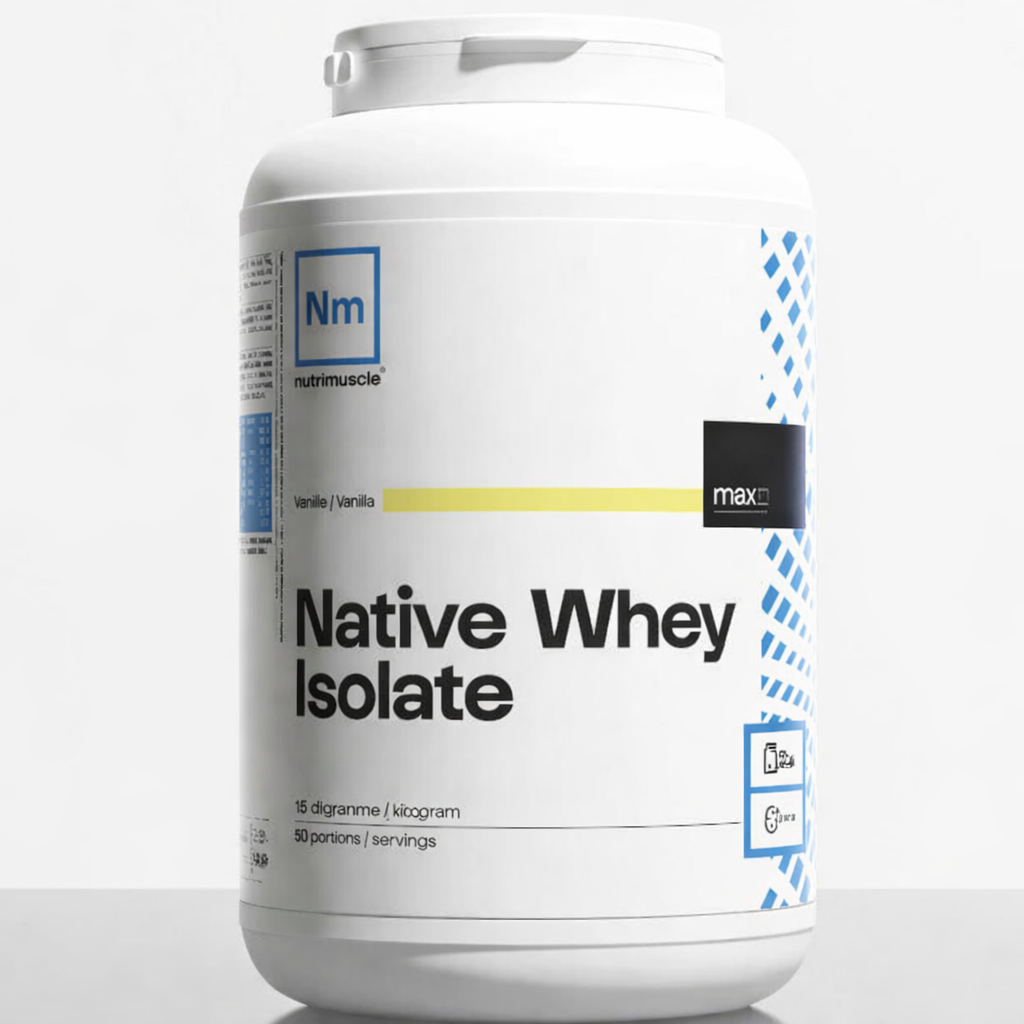 Whey Native Isolate (Low lactose) - NUTRIMUSCLE - Diét-éthique