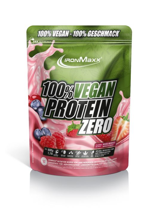 100% VEGAN PROTEIN ZERO - IRON MAXX