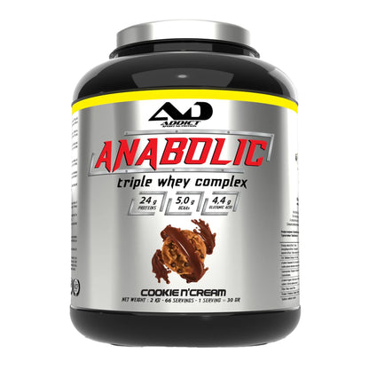 ANABOLIC TRIPLE WHEY COMPLEX - ADDICT - Diét-éthique