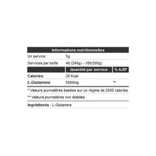 100% L-GLUTAMINE  BIOTECH - Diét-éthique