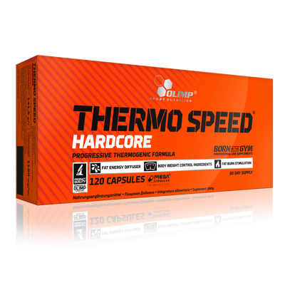 THERMO SPEED HARDCORE 120 CAPS OLIMP - Diét-éthique