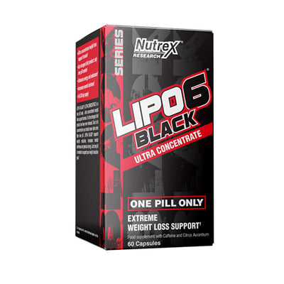 Lipo 6 Black - 60caps - NUTREX - Diét-éthique