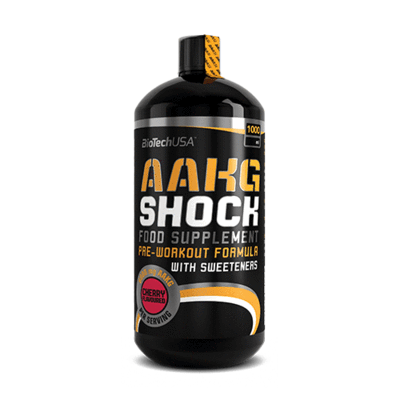 AAKG Shock 1 000 ml BIOTECH - Diét-éthique