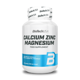 Calcium Zinc Magnesium 100 comprimés BIOTECH - Diét-éthique