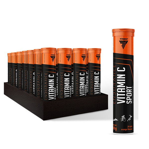 VITAMIN C SPORT EFFERVESCENT - TREC NUTRITION - Diét-éthique