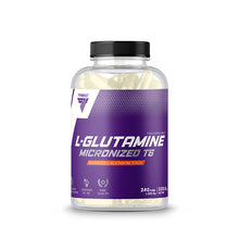 L-GLUTAMINE MICRONIZED T6 240CAPS TREC - Diét-éthique