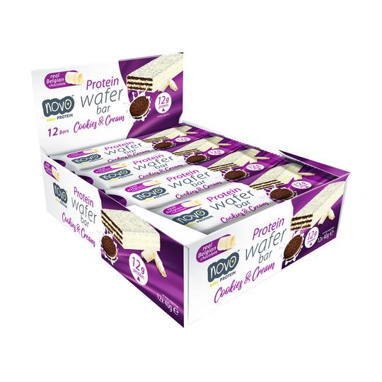 PROTEIN WAFER BARRE 40G - NOVO - Diét-éthique