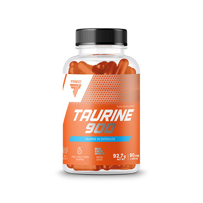 TAURINE 900 - 90CAPS TREC NUTRITION - Diét-éthique