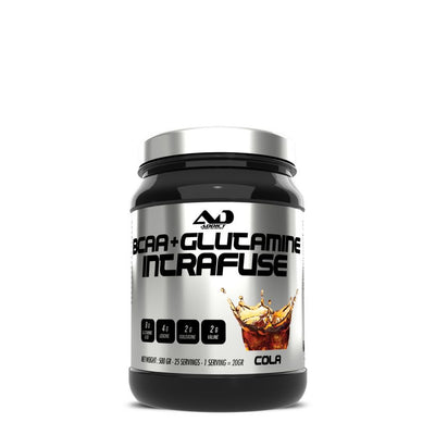 INTRAFUSE RECOVERY 500 GR BCAA + GLUTAMINE - ADDICT NUTRITION - Diét-éthique