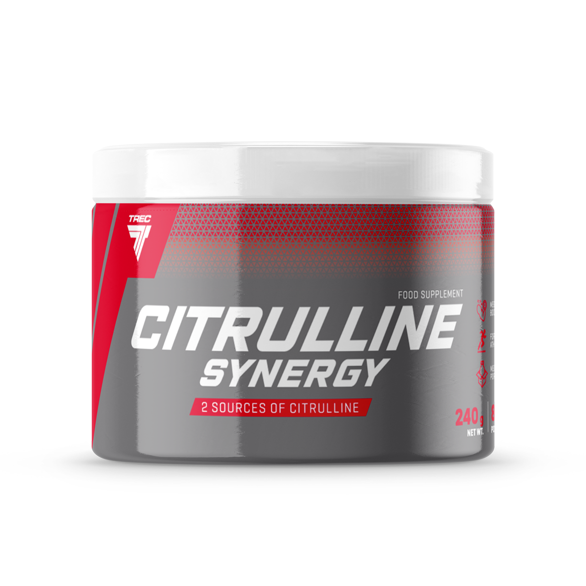 CITRULLINE SYNERGY - 240G - TREC NUTRITION - Diét-éthique