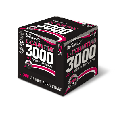 L - Carnitine 3 000 mg 25 ml BIOTECH - Diét-éthique